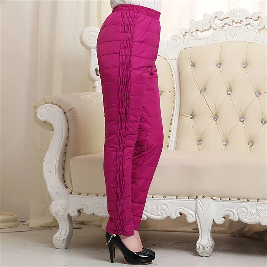 

Зимние теплые брюки Gowyimmes, женские плотные брюки, женские брюки-карандаш, женские черные брюки-карандаш с завышенной талией, модель PD488