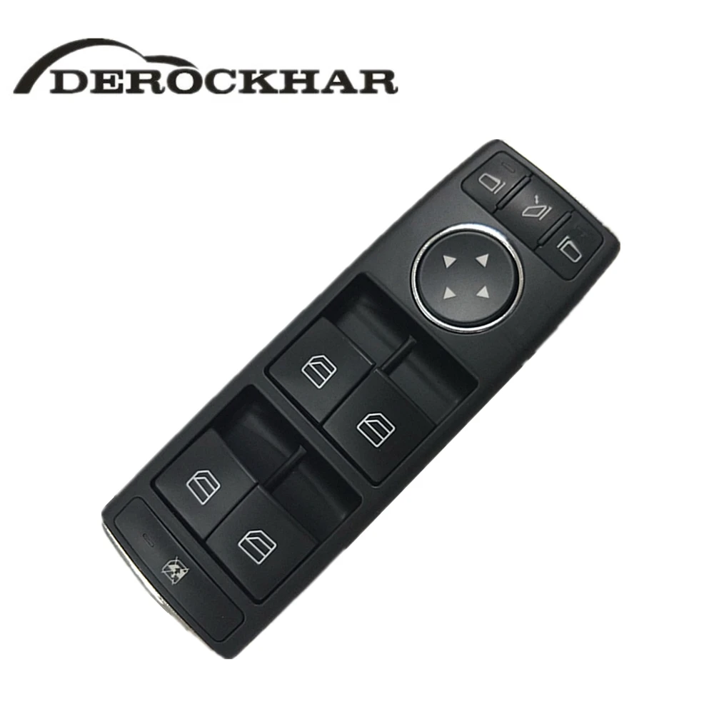 DEROCKHAR Мощность окно мастер Управление переключатель для Mercedes Benz W166 W176 W264 ML350 ML500 ML63 E300 A2049055402 2049055402