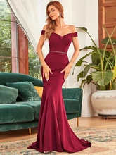

Ever Pretty Evening Dresses Elegant Chiffon Sleeveless Fishtail Silhouette Wholesale 2021 Homecoming Dress Vestidos De Gala