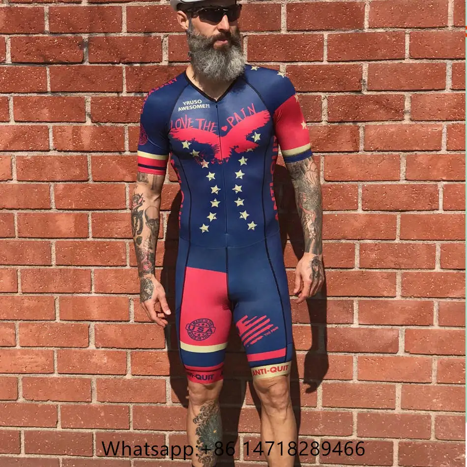 trisuit 8 LOVE THE PAIN Триатлон Одежда для плавания и велоспорта для бега профессиональная команда одежда на заказ ciclismo maillot skinsuit Велосипедное боди - Цвет: trisuit 8