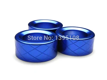 

Car-styling EPR For Toyota BRZ FT86 GT86 Polished Air Conditional Switch Dial Cover Blue Metal Interior Trim