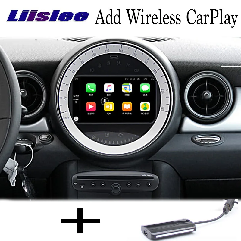 Liandlee Android без DVD плеера CarPlay для Mini Paceman R61 2013 ~ 2016 Автомобильный мультимедийный