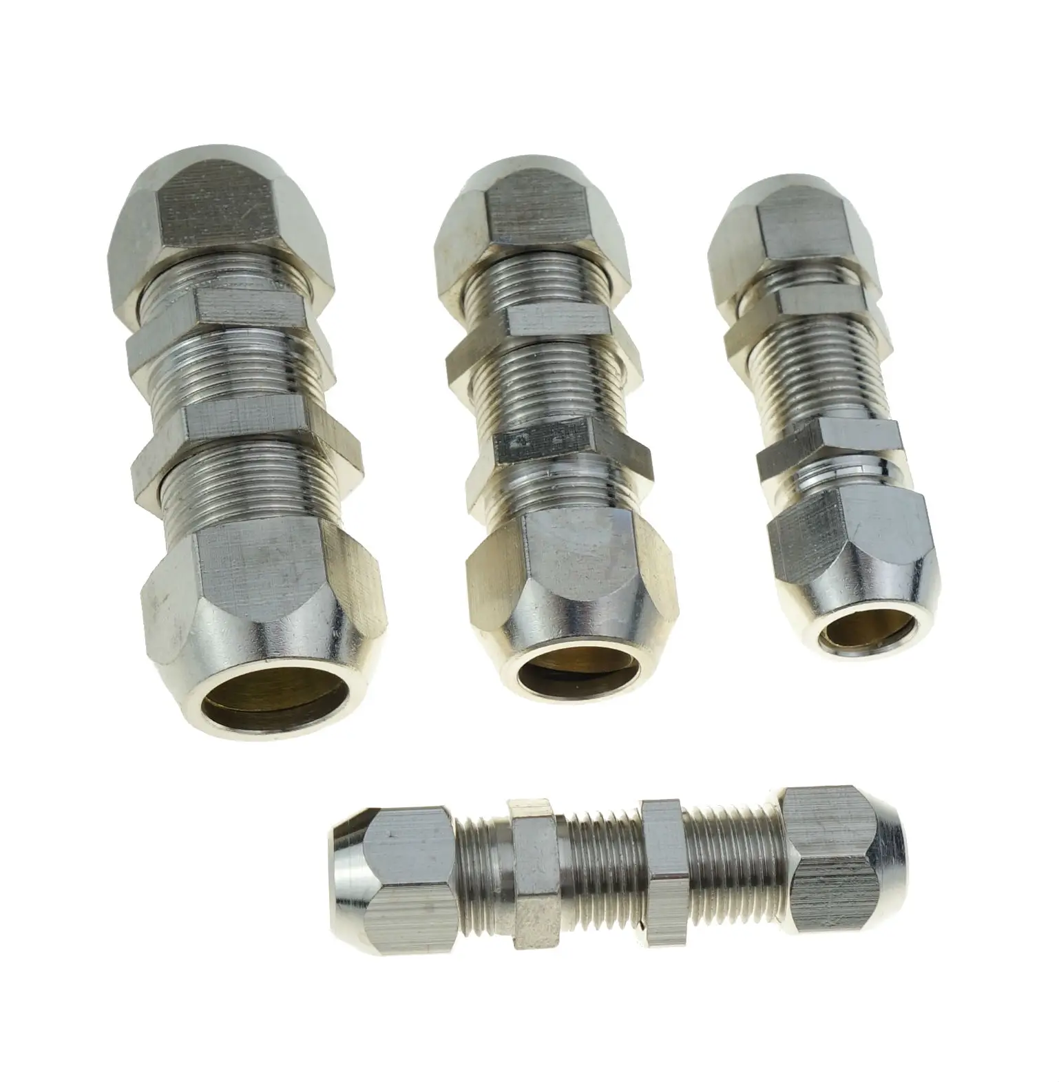 Details about   5/16" OD Tube Steel Stainless Twin Ferrule Cross Union Fitting Air Gas Water