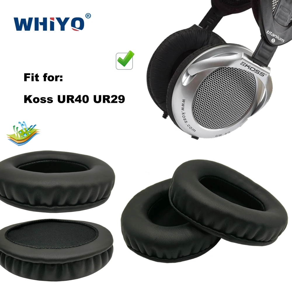 

Replacement Ear Pads for Koss UR40 UR29 UR 40 29 UR-40 UR-29 Headset Parts Leather Cushion Velvet Earmuff Earphone Sleeve Cover