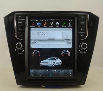 

10.4" tesla style vertical screen android 9.0 six core Car GPS radio Navigation for VW Volkswagen Passat 2016-2019
