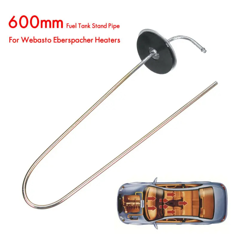 

600mm Car Fuel Tank Stand Pipe Pick Up Diesel For Webasto For Eberspacher Air Heater Fuel Line Fittings