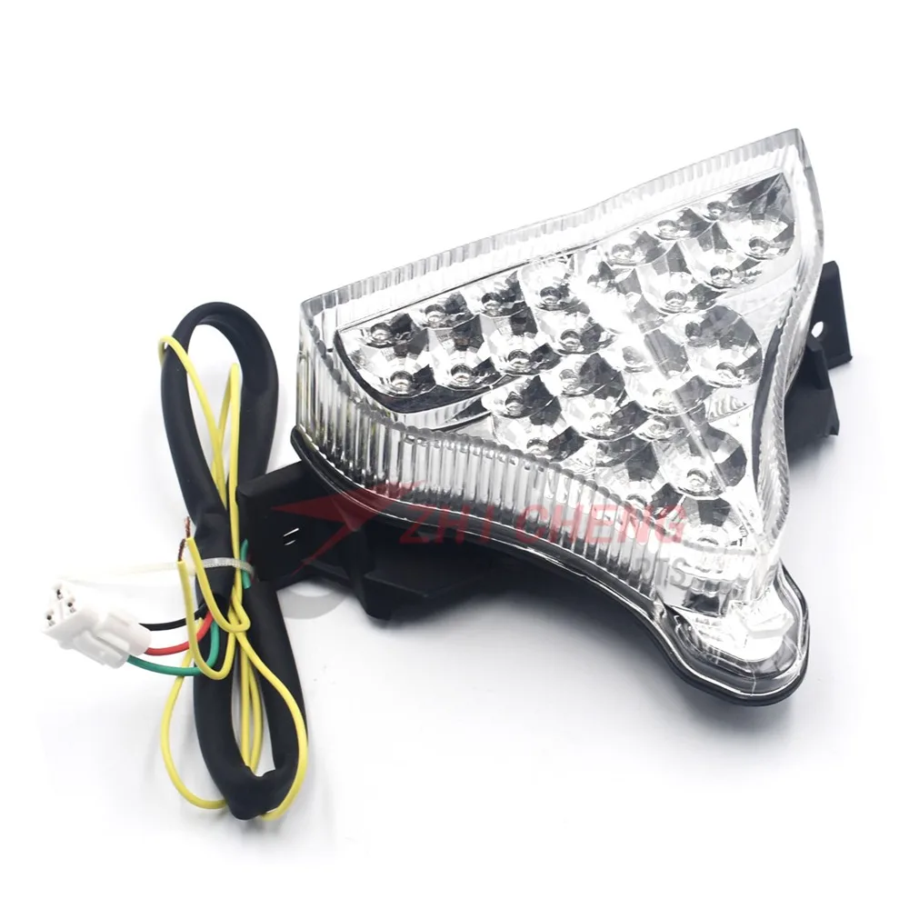 

Для Yamaha YZF-R1 YZF R1 2009 2010 2011 2012 2013 2014 задний фонарь мотоцикла, Тормозные Сигналы поворота, встроенная светодиодная подсветка