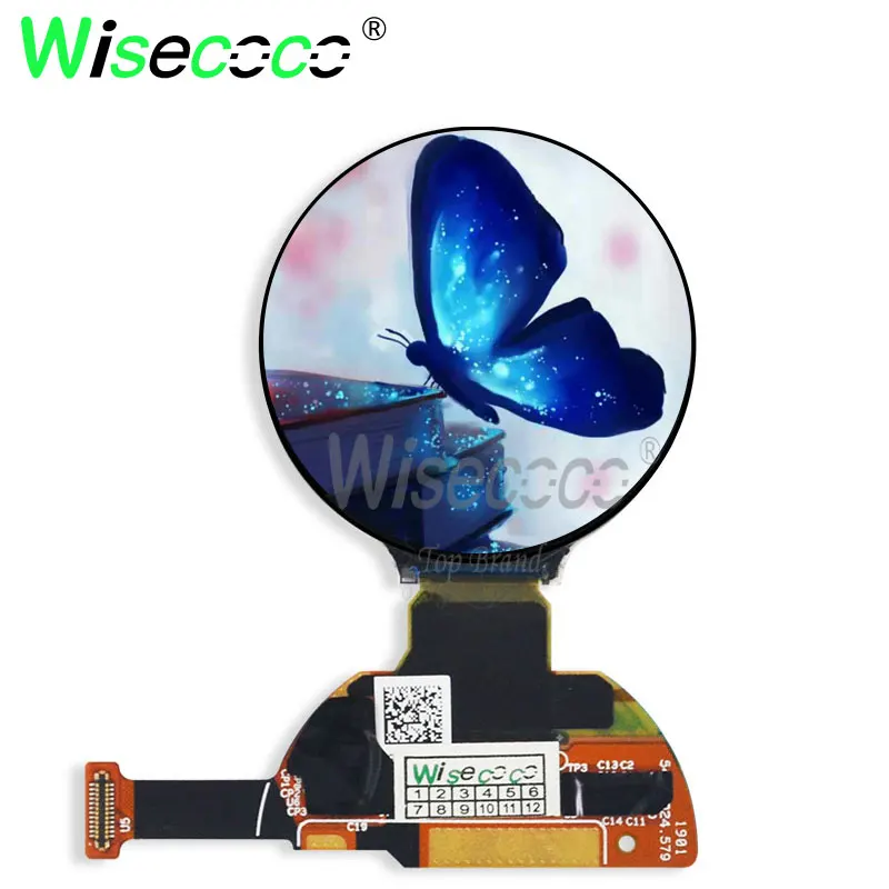 2 pcs screens Wisecoco 1,2 дюймов ips oled экран 390*390 для носимых часов круглый дисплей с интерфейсом mipi X120BLN02 - Цвет: 2 pcs screens