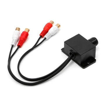 

Car Audio Amplifier Bass RCA Level Remote Volume Control Knob LC-1 Universal