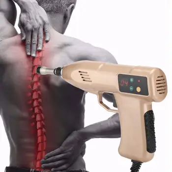 

US Plug 110-240V 4 Level Adjustable Spine Chiropractic Tool Electric Bone Setting Correction Gun Cervical Therapy Massager