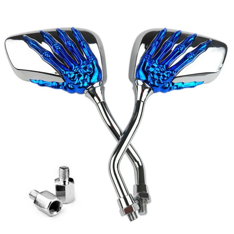 2 шт. универсальные мотоциклетные зеркала заднего вида с винтом|Боковые и