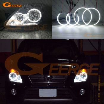 

Excellent smd led Angel Eyes kit Ultra bright illumination DRL halo rings For Honda CR-V CRV II 2005 2006