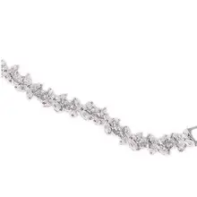 SB55B15 браслет из серебра 925 пробы для женщин, женские ювелирные изделия, подарок