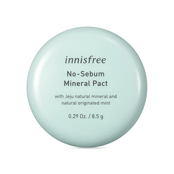

No Sebum Mineral Pact 8.5g Concealer Foundation Oil Control Zero Face Powder Makeup Korean Cosmetics