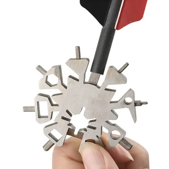 

Wrench Sharpening Arrow Repair Tool Bottle Opener Multifunctional With Key Ring Shaped Cleaning Outdoor Camping