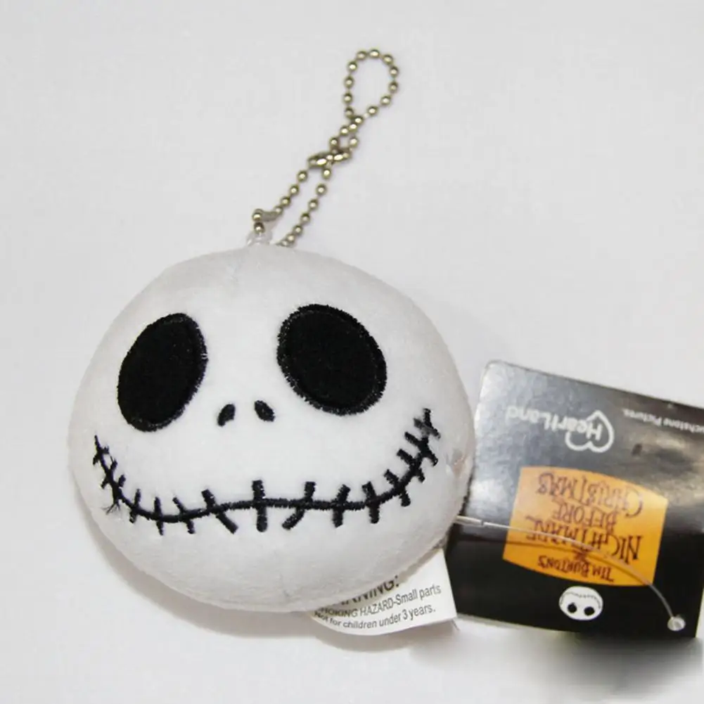 Yiwa Nightmare Before Christmas Jack Happy Plush Ornament Doll Random Style High Quality Mini Toys Small Model