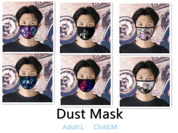 

Re:Life in a different world from zero Anime 3d Mouth Mask Ice Cotton Mask Anti Dust Washable Mouth Cover 9pcs/pack Any Assemble