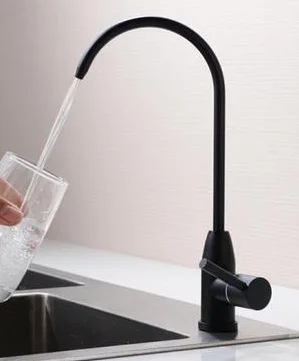 

Ming biao Sanitary Ware 304 Stainless Steel Black And White with Pattern Baking Varnish Pure Faucet Single Cold Drinking Faucet