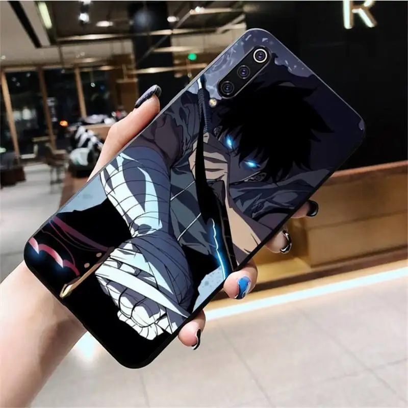 Anime Solo San Bằng Sung Jin Woo Sang Trọng Độc Đáo Điện Thoại Cover Dành Cho Huawei Honor 30 20 10 9 8 8x 8c v30 Lite Xem Pro huawei snorkeling case