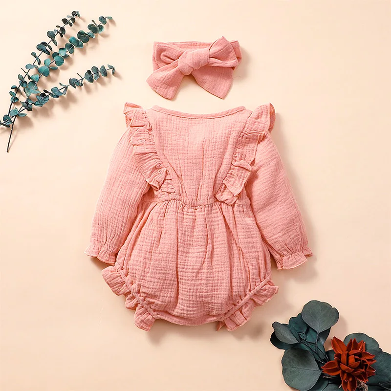 Bowtie Ruffle Romper