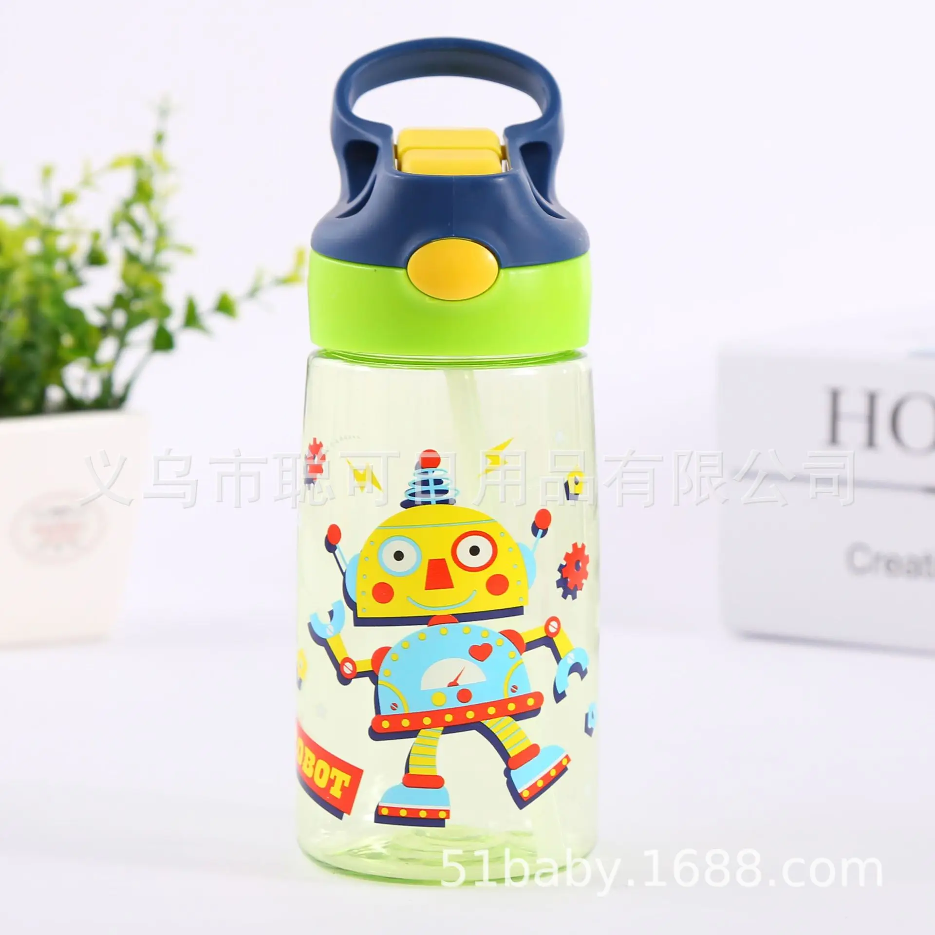  2019 New Style Children's Plastic Straw Cup Contigo Water Cup Cartoon Kindergarten Sippy Cup Sub-Si - 4000122273168