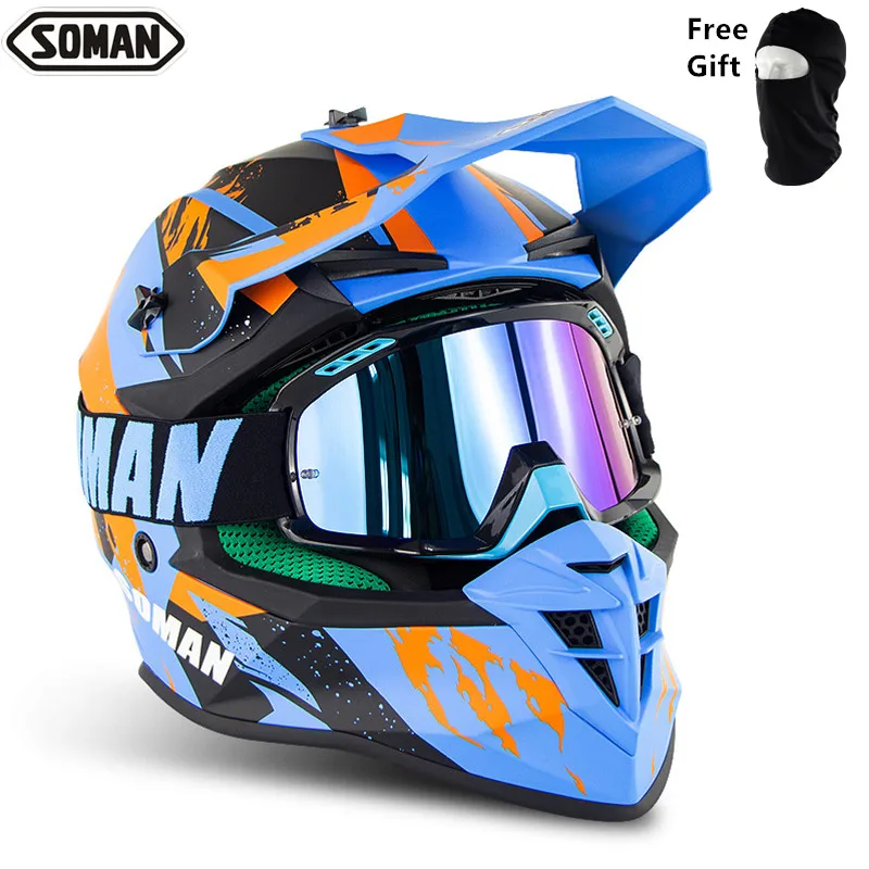 Dh шлем крутой шлем для мотокросса внедорожный шлем с очками Casco кросс шлемы для мотокросса Casco MX шлемы грязный велосипедный шлем Capacete