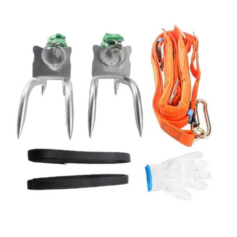 Tree Climbing Tool Pole Climbing Spikes For Hunting Picking Steel Tree
