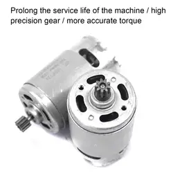 Moteur électrique RS550 10.8V 25V, 12 dents, forte Dissipation de la chaleur, remplacement, utile, Durable, pour perceuse électrique Rechargeable 