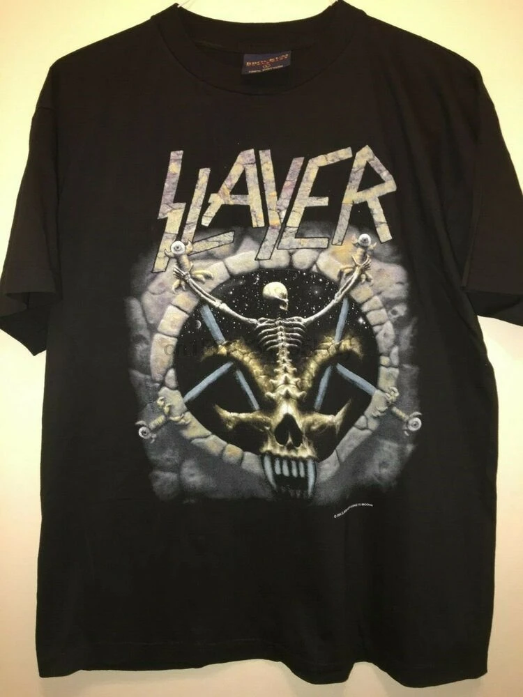 レアslayer 1994 divine intervention Tシャツ 【限定特価】