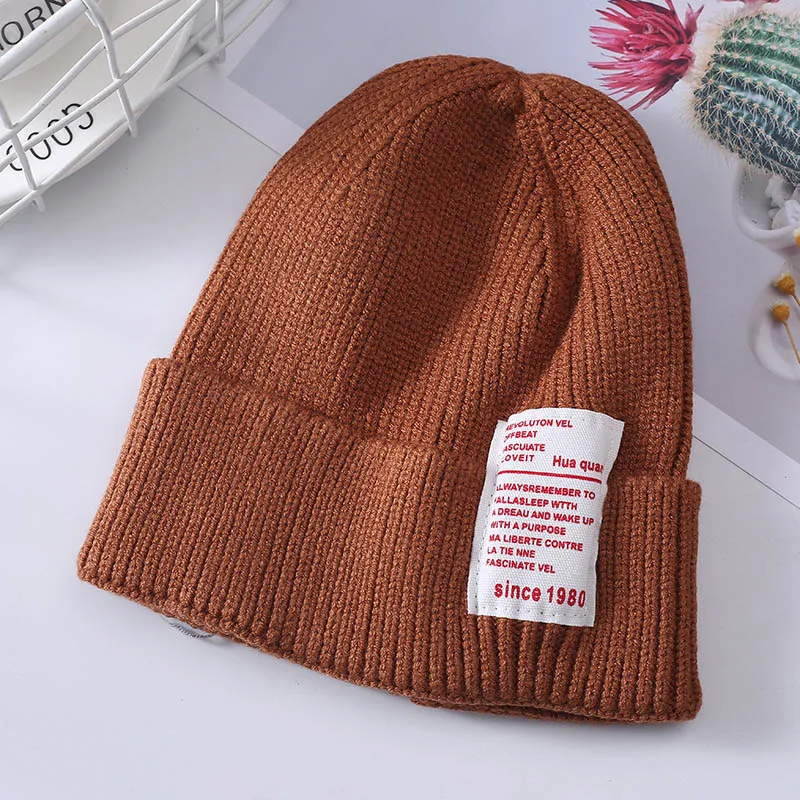 New Arrival Baby Girl Boy Winter Hat Soft Warm Beanie Hat Crochet Elasticity Knit Hats Children Casual Warm Cap 1-4 years old