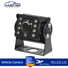 AHD Truck Backup Camera IR Night Vision Waterproof Vehicle Rear View Camera Auto Backup Monitor Universal For Motorhome Trailer podofo 2 x backup camera 18 ir led night vision waterproof rearview reverse back up camera 7 lcd rear view monitor for truck
