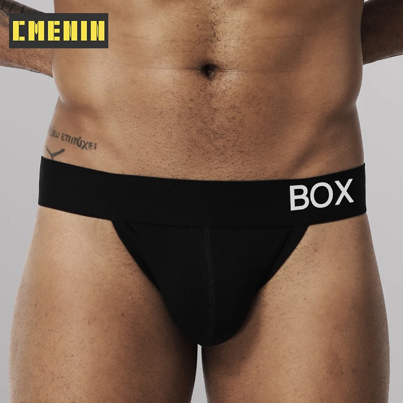 Мужские трусы джоки черные трусики бриджи из мягкого хлопка сексуальное нижнее