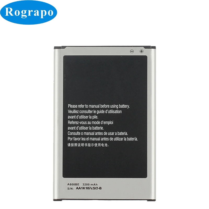 

New 3200mAh A800BE Mobile Phone Replacement Battery For Samsung Galaxy Note 3 N900 N9006 N9005 N9000 A800BC B800BE B800BC