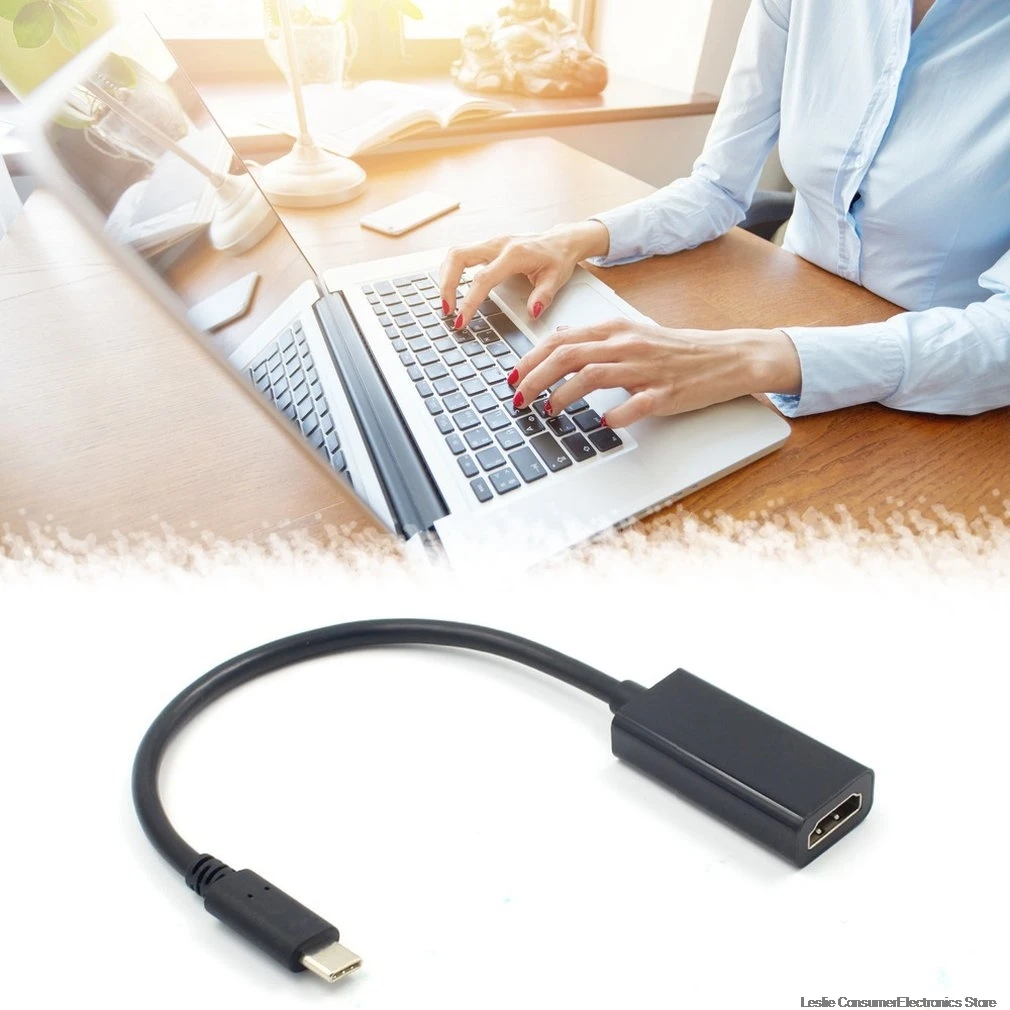 Usb type C к HDMI адаптер USB 3,1 USB-C к HDMI адаптер конвертер «Папа-мама» для MacBook2016/huawei Matebook/Smasung S8