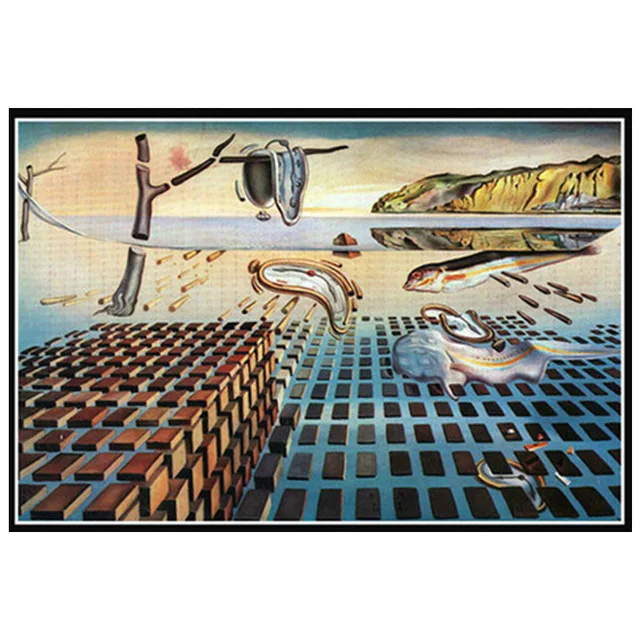 Salvador Dali Surrealism Wall Art Picture Canvas Painting Retro Quadro Posters and Print for Living Room Home Decoration Cuadros 15