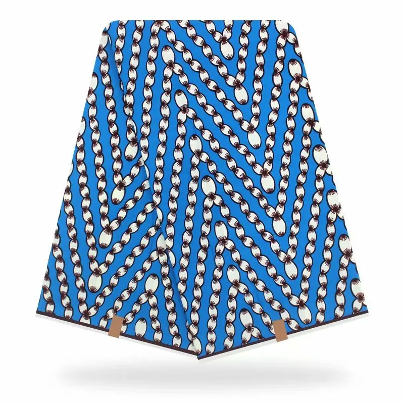 Большой Круг Дизайн Анкара настоящий воск принт Нигерия хлопок африканская вощеная ткань принтом высокое качество для женщин платье