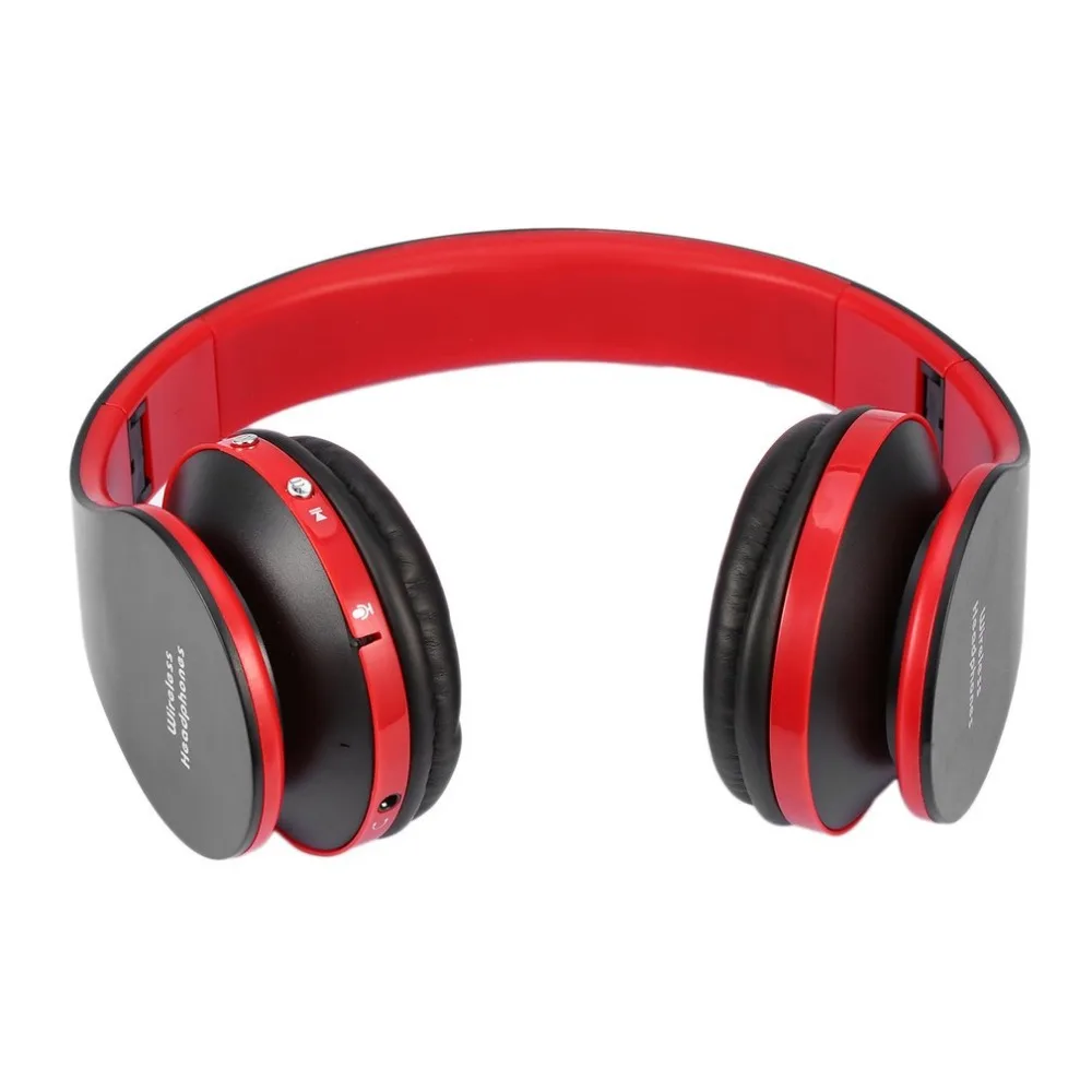 Складные беспроводные наушники, стерео bluetooth-гарнитура, комбинированная с микрофоном, поддержка AUX для iPhone, мобильного телефона, ПК, ноутбука, 3,5 мм, аудиоразъем