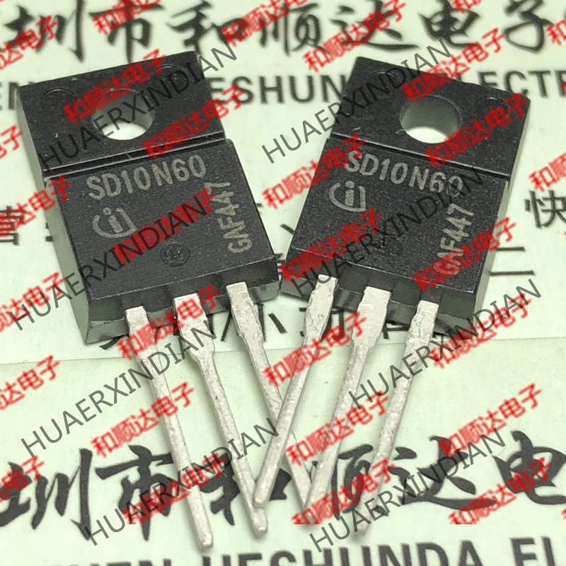 10 шт./лот и SD10N60 TO-220F 600V 10A