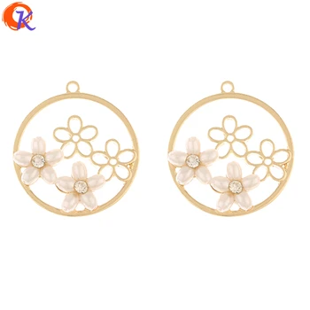 

Cordial Design 30Pcs 28*31MM Jewelry Accessories/Earring Findings/Flower Shape/Hand Made/DIY Making/Earrings Connectors/Charms