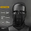 Hunting Protective Headgear Military Tactical Balaclava Cap Combat Half Face Steel Mesh Airsoft Paintball Masks ► Photo 3/6