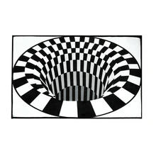 3D вихревой принт, Оптическая иллюзия, ковер, коврик, коврик, нескользящий коврик, коврики для дома, спальни, 80x120 см, TB распродажа
