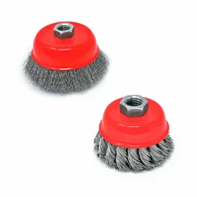 2 шт 100 мм набор кистей для удаления краски сварные весы ржавчины заусенцы разбрызгивающие проволочные щетки металлические аксессуары