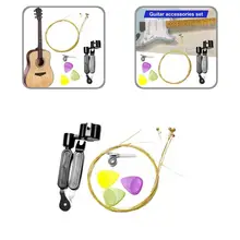 1 Set Delicate Guitar Supplies Kits Easily Operate Lightweight Guitar String Tools for Fix Guitar Supplies Set