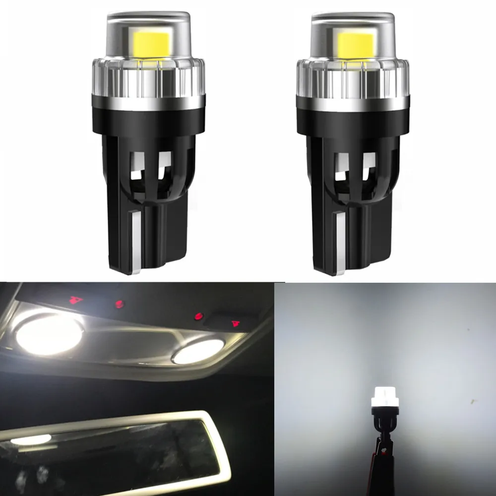 

2pcs W5W T10 LED Canbus Bulb For Ford Focus 2 3 Fiesta MK2 MK3 Mondeo MK4 Fusion Ranger Car Interior Dome Light Reading Lights