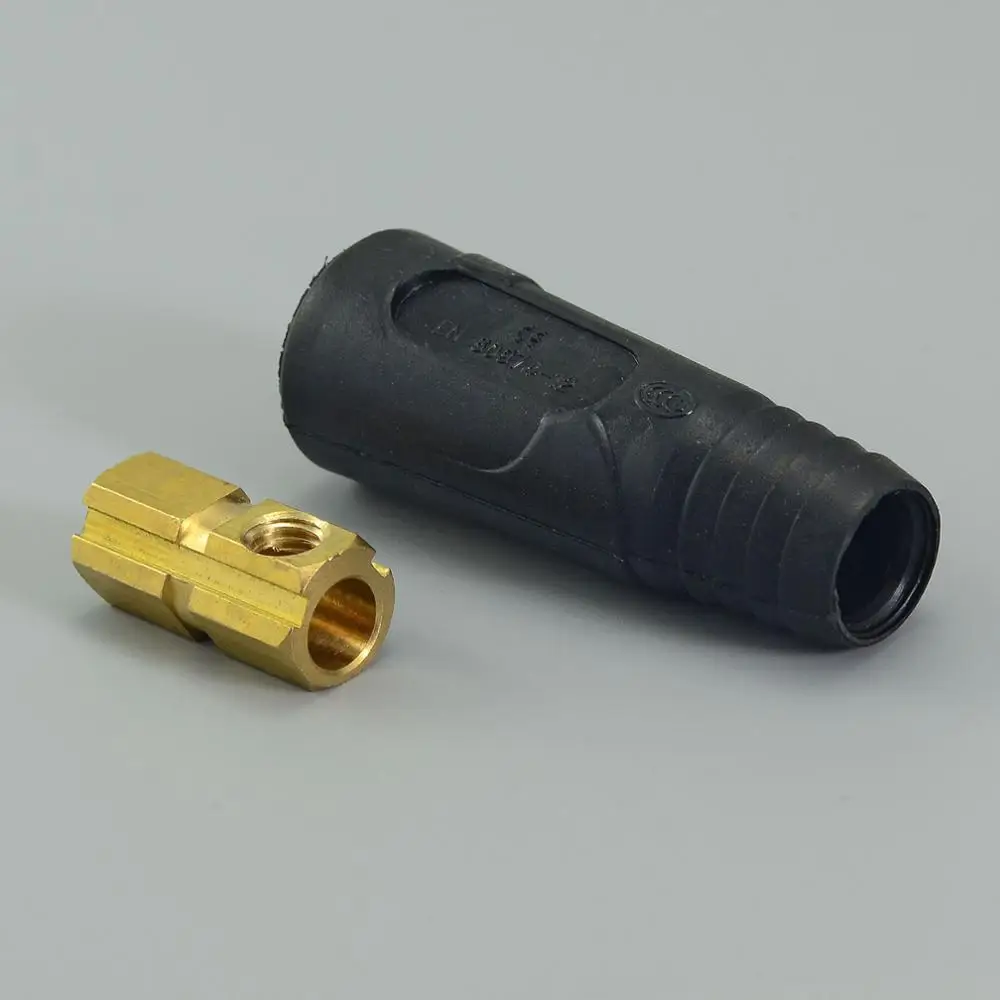2 комплекта сварочный кабель соединитель быстрый разъем пара DINSE-style 100Amp-200Amp(#6-#4) 16-25 SQ-MM