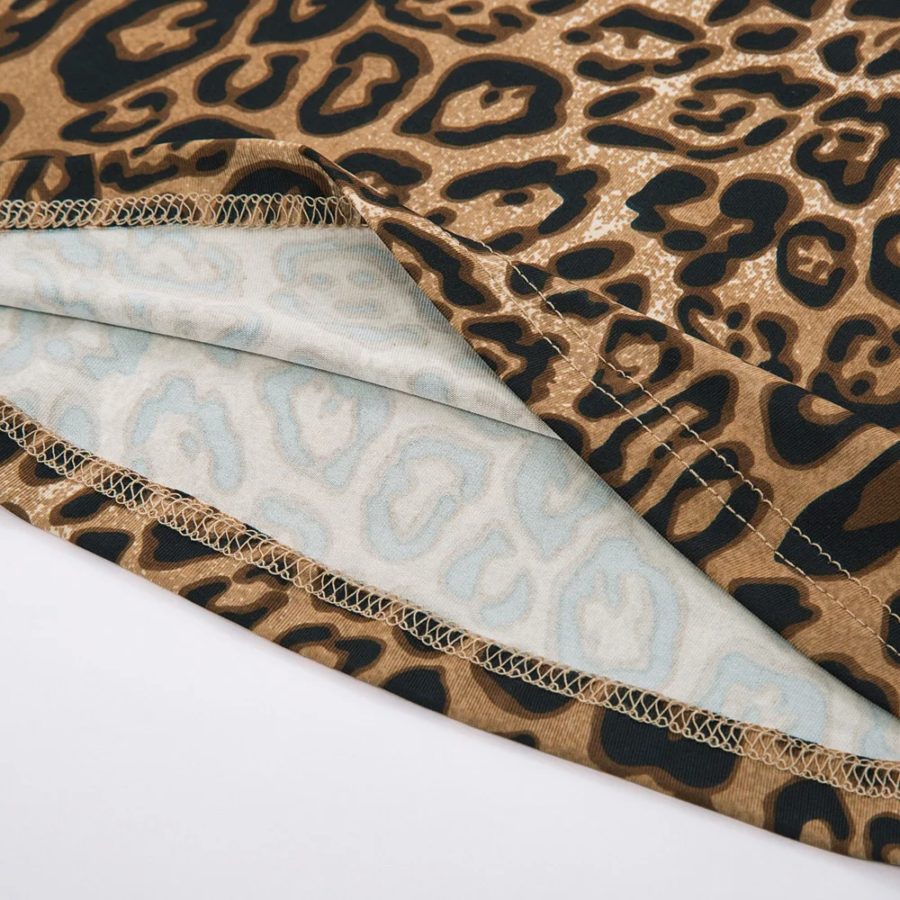 Women skirt Snake/Leopard Pattern High Waist Flared skirts sexy elegant mid-calf skater sweet ladies girl fall new A-line Skirt