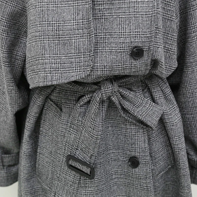 Осень Зима размера плюс длинная куртка ветровка Harajuku пальто Manteau Veste Femme Hiver Zaful Vadim Женское пальто YL600
