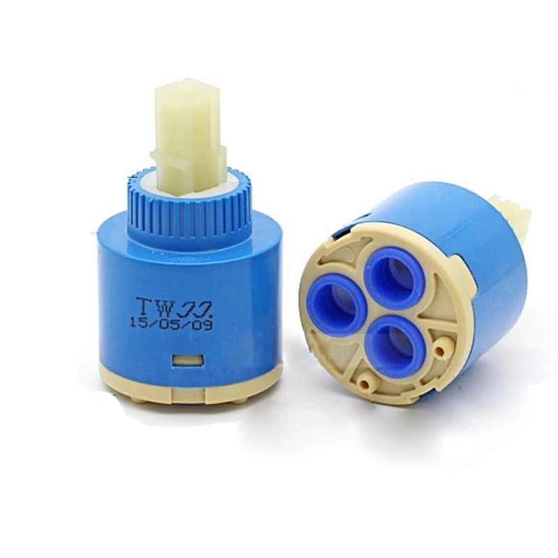 MTTUZK and retail ceramic spool faucet accessories 25/35/40mm hot and cold water valve Faucet Cartridge