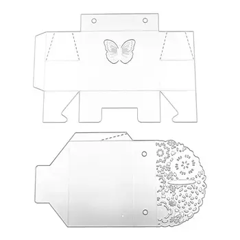 

Butterfly Candy Box Metal Cutting Dies Stencil Scrapbooking DIY Album Stamp Paper Card Embossing Decor Craft