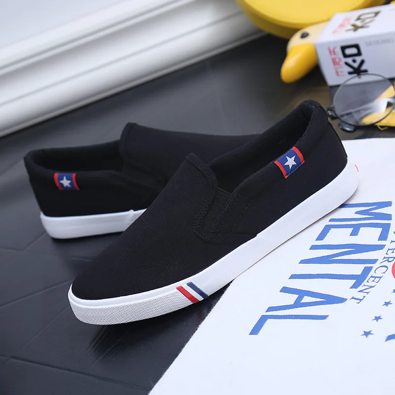 

Loafers WOMEN'S Flat Shoes Children Students Canvas Shoes Women's Versatile Korean-style Casual Board Shoes Slip-on Shoes Spring